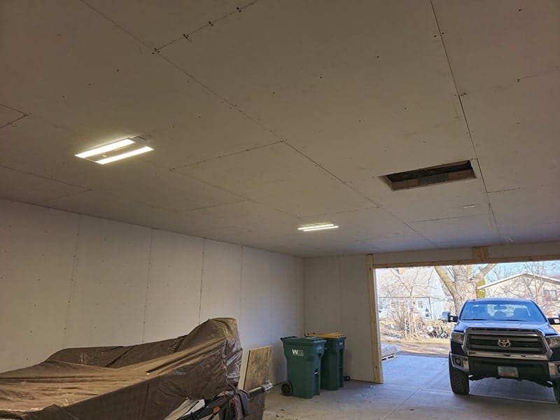 led lighting garage north end